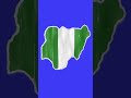 Abstract NIGERIA FLAG Green Blue Screen Corner Chroma Key Animation National Anthem Instrumental