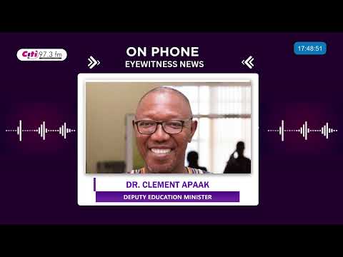 Dep. Education Minister, Clement Apaak, on addressing drug use in schools; Bole SHS scandal