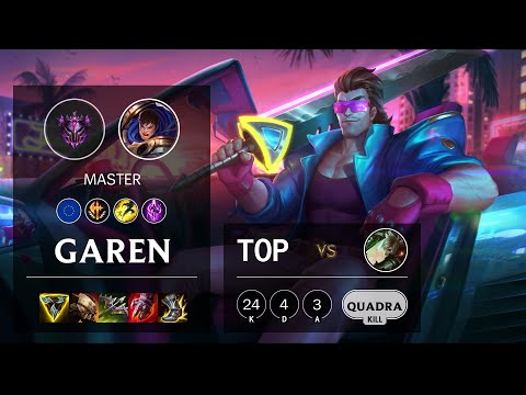 Garen Top vs Riven - EUW Master Patch 11.17