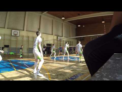 I/II set Exact Systems Norwid Częstochowa - AZS 2020 IV LO Częstochowa  część 2