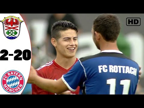 Bayern Münih 20-2 FC Rottach Egern