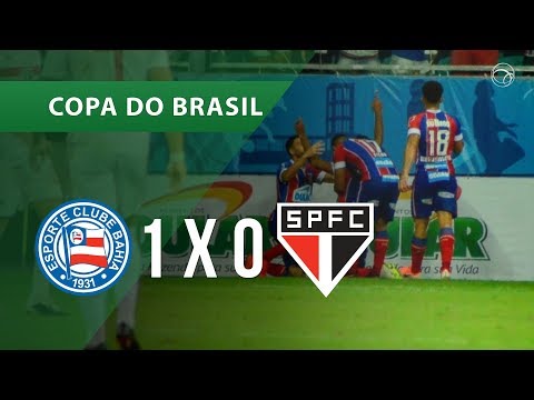 BAHIA 1 X 0 SÃO PAULO - GOL - 29/05 - COPA DO BRASIL 2019