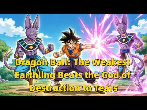 Dragon Ball: The Weakest Earthling Beats the God of Destruction to Tears