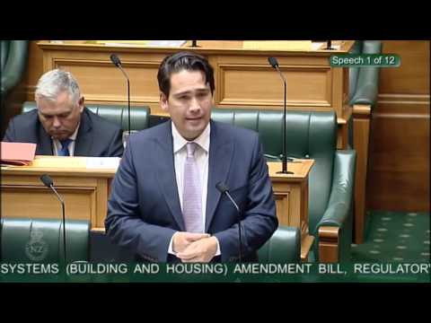 Regulatory Systems (Building and Housing) Amendment Bill - Second Reading - Part 1