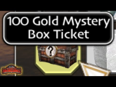 OPENING ⨯100 GOLDEN MYSTERY BOX TICKETS | School of Dragons