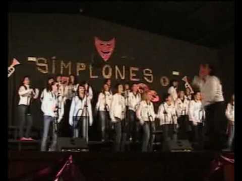 MURGA LAS MERY KE 2009- PRESENTACIÓN DE LA MURGA LOS SIMPLONES - LANZAROTE