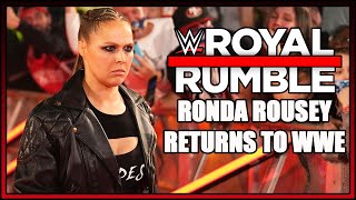 Ronda Rousey Returns To The WWE at The Royal Rumble