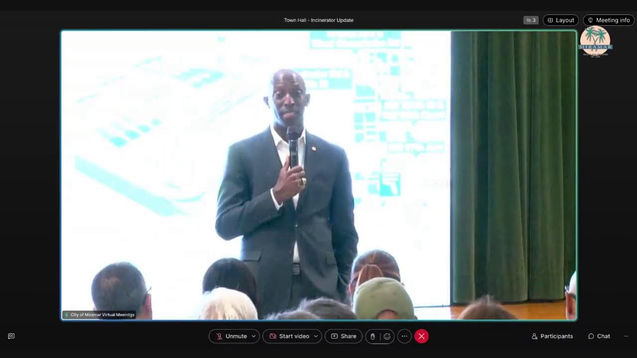 Incinerator update meeting