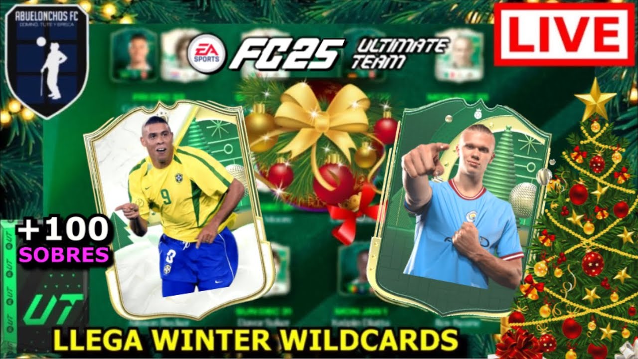🔴 WINTER WILDCARDS, llega la NAVIDAD a EA FC 25 🔴 PACK OPENING GORDO + Todo el contenido