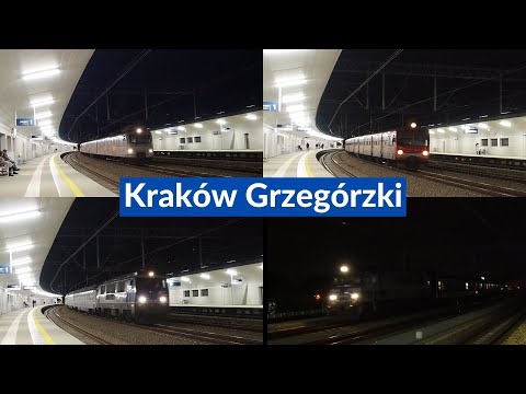 EP09 z IC "Artus", klasyczny ED72 i inne | Nocne pociągi Kraków Grzegórzki | część 1 *OPIS*