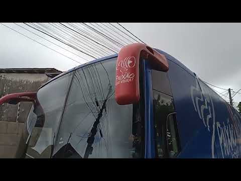 Ônibus 🚌 do BAHIA em Feira de Santana 05/05/2024. 💙❤️🤍