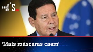 Apoiadores de Bolsonaro criticam pronunciamento de Mourão
