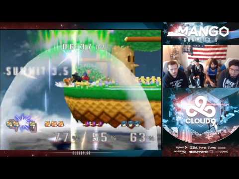 Summit 3.5 - Mango & Lucky (Red) vs. SFAT & PewPewU (Blue) - (11) SSBM