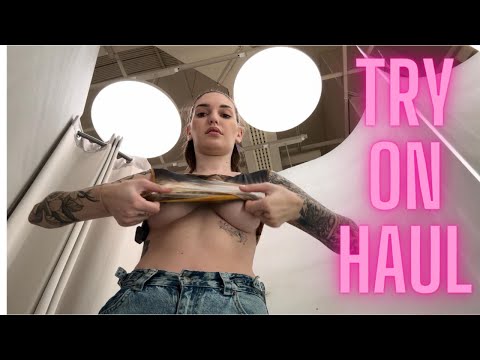 [4K] TRY ON HAUL CLOTHES | VERY TRANSPARENT AND SEE THROUGH | NO BRA