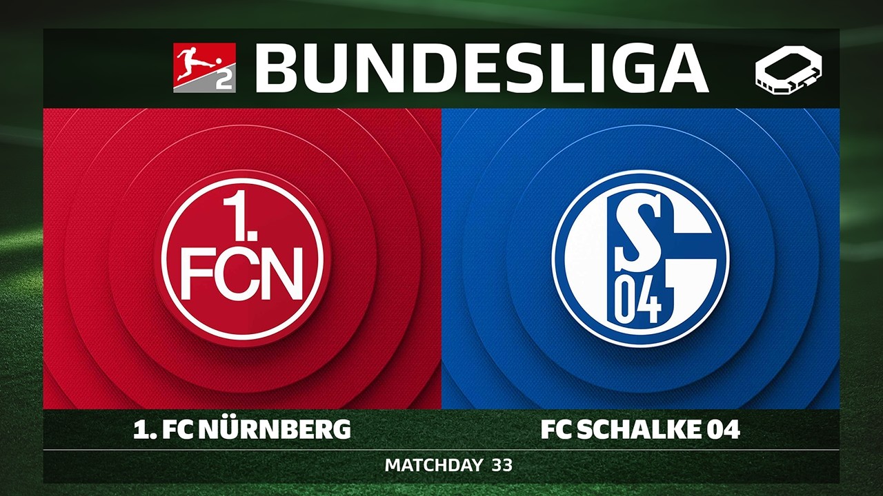 1. FC Nürnberg vs. FC Schalke 04 | Matchday 33 - Bundesliga 2 2025/26