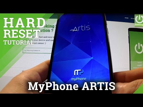 Hard Reset myPhone Artis - wipe device by factory reset