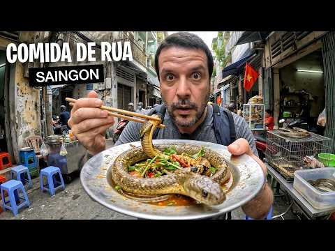 Provando 35 COMIDAS TÍPICAS em Saigon no VIETNÃ!! 🇻🇳 [Documentário Completo]