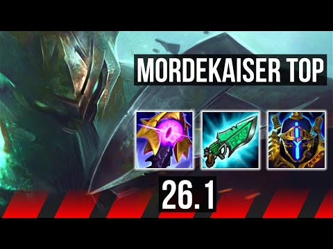 MORDEKAISER vs AATROX (TOP) | EUW Master | 26.1