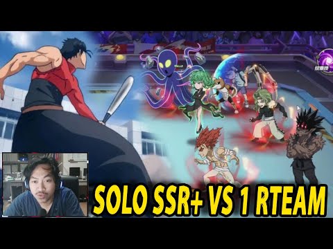 🔥🔥SOLO SSR+ METAL BAT MELAWAN 6 CHARACTER DALAM 1 TEAM ? [TERLALU OP] - ONE PUNCH MAN:The Strongest