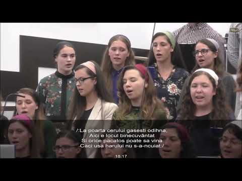 Grup coral - La poarta cerului găsești odihnă