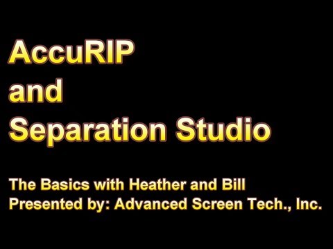 Intro to AccuRIP and Separation Studio