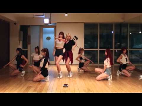 9MUSES - Hurt Locker - mirrored dance practice video - 나인뮤지스 다쳐 안무 연습영상
