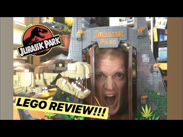Vídeo relacionado con LEGO Jurassic World Jurassic Park: T. Rex Rampage 75936 Building Kit, New 2020 (3120 Pieces)