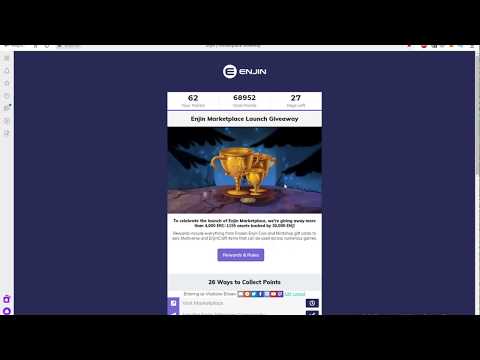 ПРИЗОВОЙ ФОНД РАЗДАЧИ 30 000 ENJ от #Enjin 🔘 ▪ #608