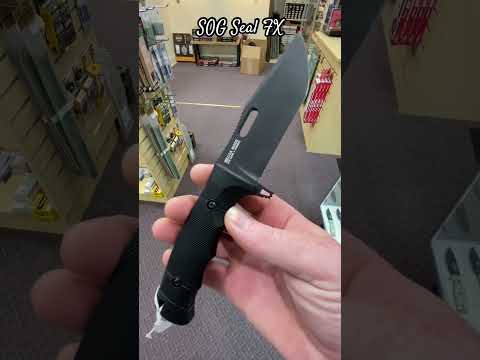 SOG Seal FX!🔥🔪 #knife #edc #tactical #edcknife #fixedblade #sog #edgeowrks #shorts