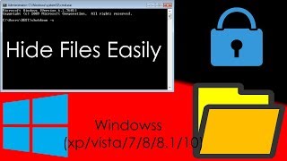How To Hide Files In Windows Without Any Software? (using cmd)