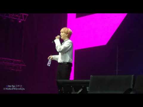 [Fancam] 190929 Super Kpop Festival - Kyuhyun Ment