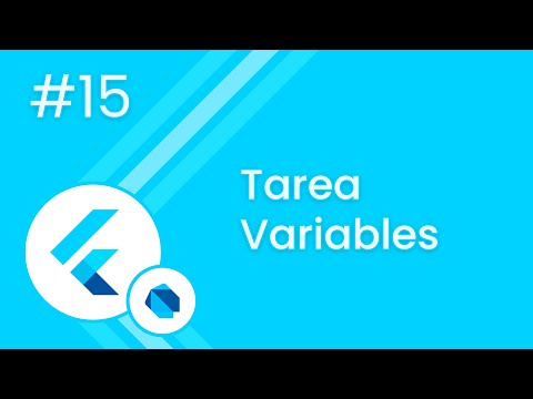 #15 Curso Flutter - Tarea Variables | RayWayDay