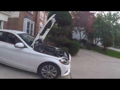 Mercedes Tips & Tricks: Hood Opening Angle