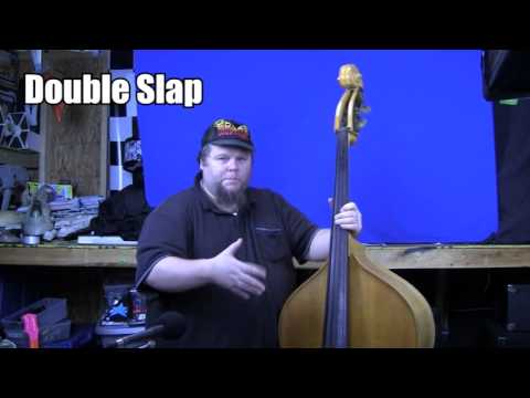 Upright bass slap lesson