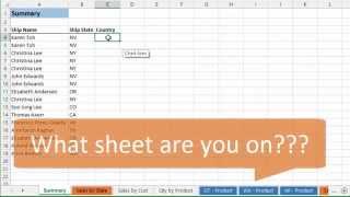 Quickly Find Worksheets and Unhide Multiple Sheets using Tab Hound