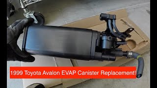 1999 Toyota Avalon EVAP Canister Replacement Check Engine Code P0441 P0446 Repair!