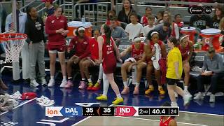 🤕 Caitlin Clark LIMPS to locker room injured | Indiana Fever WNBA women's basketball NBA
