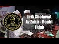 Az Zahir Rouhi Fidak Lirik Latin
