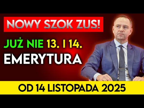 Nowy szok w ZUS! 13. i 14. emerytura już nie dla wszystkich seniorów – sprawdź, kogo dotyczy!