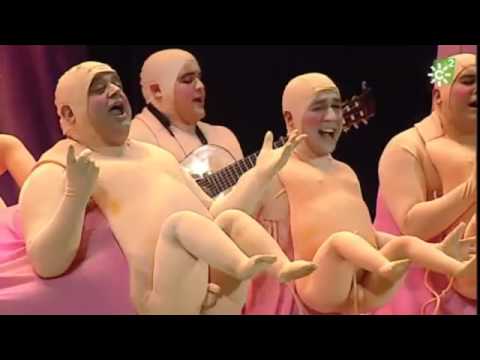 Chirigota "Mejó no salgo", pasodoble a Manuel Fraga. Carnaval Cadiz 2012