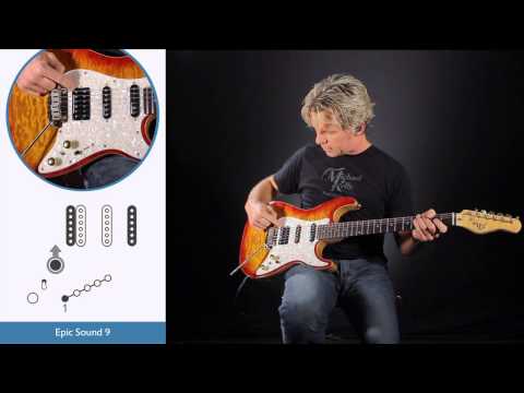 Michael Kelly MK65CSEPRB Custom Collect. 1965 Striped Ebony Top Maple Neck 6-String Electric Guitar image 9