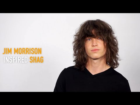 Jim Morrison-Inspired 70s Shag Haircut Tutorial | KMS...