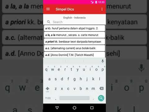 Kamus Indonesia Inggris - Simp video thumbnail