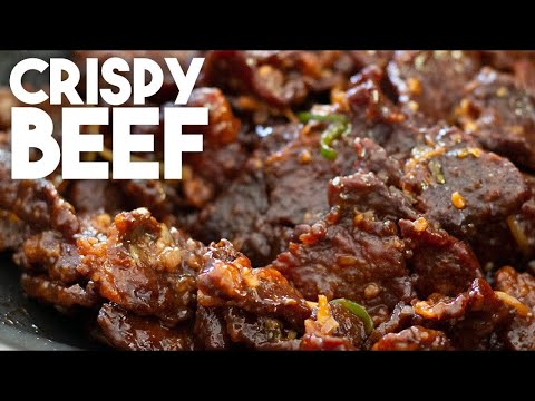 How to make Crispy Beef | Restaurant style Hakka Chinese | Kravings