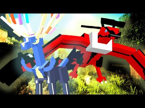 PokeCube LEGENDARY QUEST ✶ Episode 1 - XERNEAS & YVELTAL?!? w/ L8Games & LOGinHDi