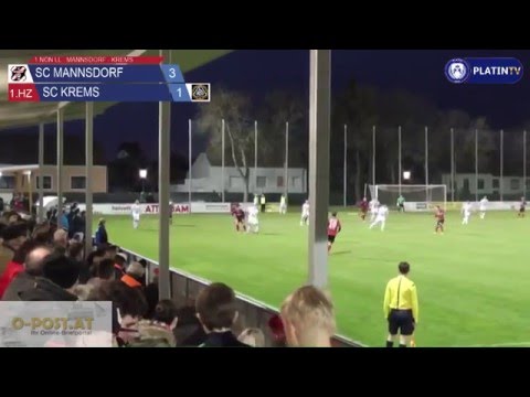 1.NÖN LL : Mannsdorf - Krems - Match zwischen  SC Mannsdorf / SC Krems am 15.04.2016 22:36