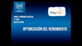 OPTIMIZACION MYSQL