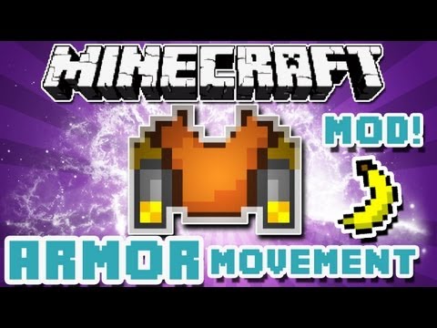 Minecraft - Armor Movement! [MOD SPOTLIGHT]