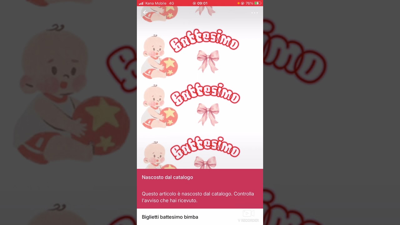 Mi hanno bloccato il profilo di vinted per le etichette adesive 🤣 