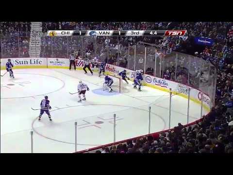 Canucks vs Blackhawks Highlights 2/1/13